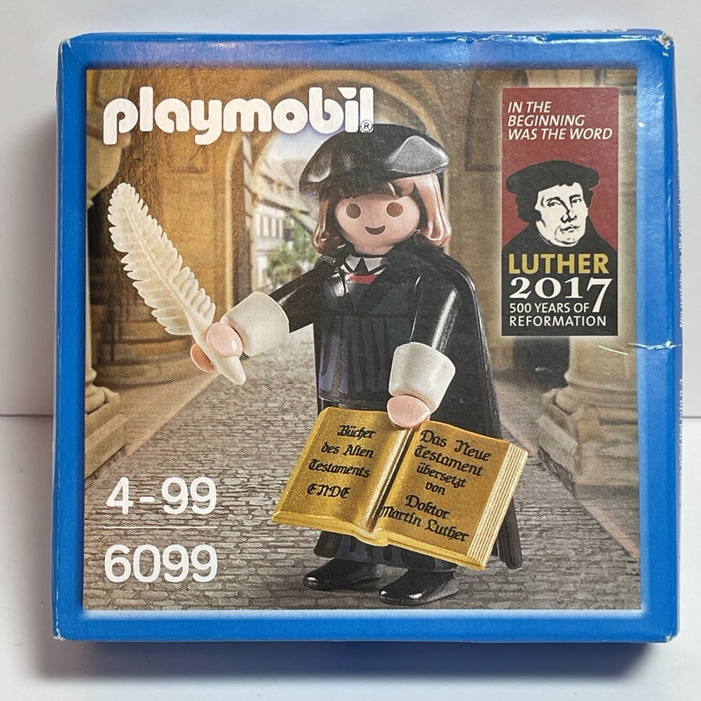 Playmobile 2017 #6099 Martin 500 Years Of Reformation Figure New